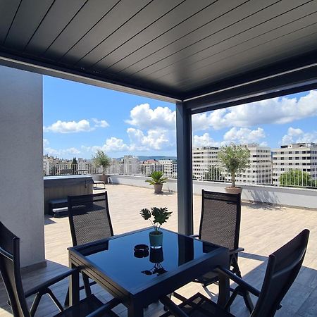 Ferienwohnung Zadar Sunset Penthouse With Spectacular View And Jacuzzi Exterior foto
