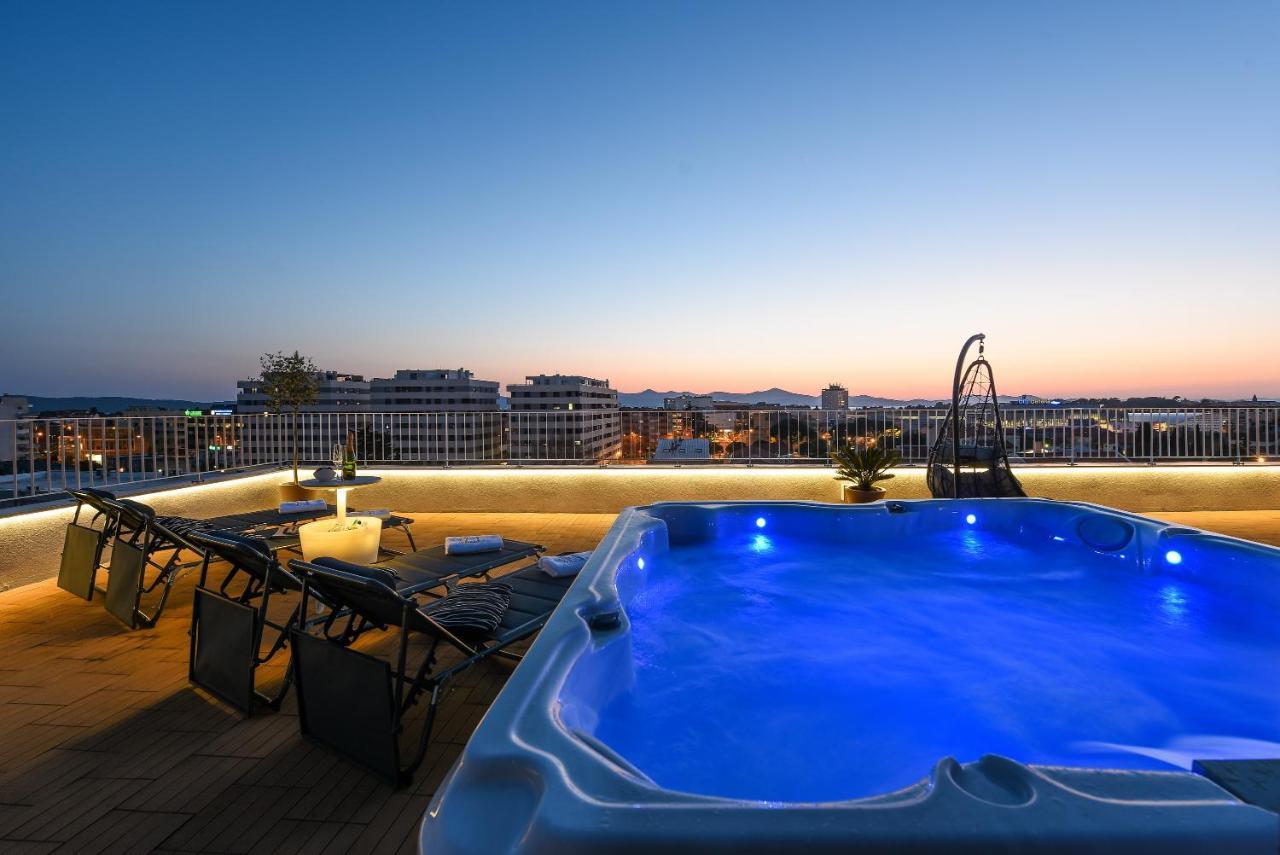 Ferienwohnung Zadar Sunset Penthouse With Spectacular View And Jacuzzi Exterior foto