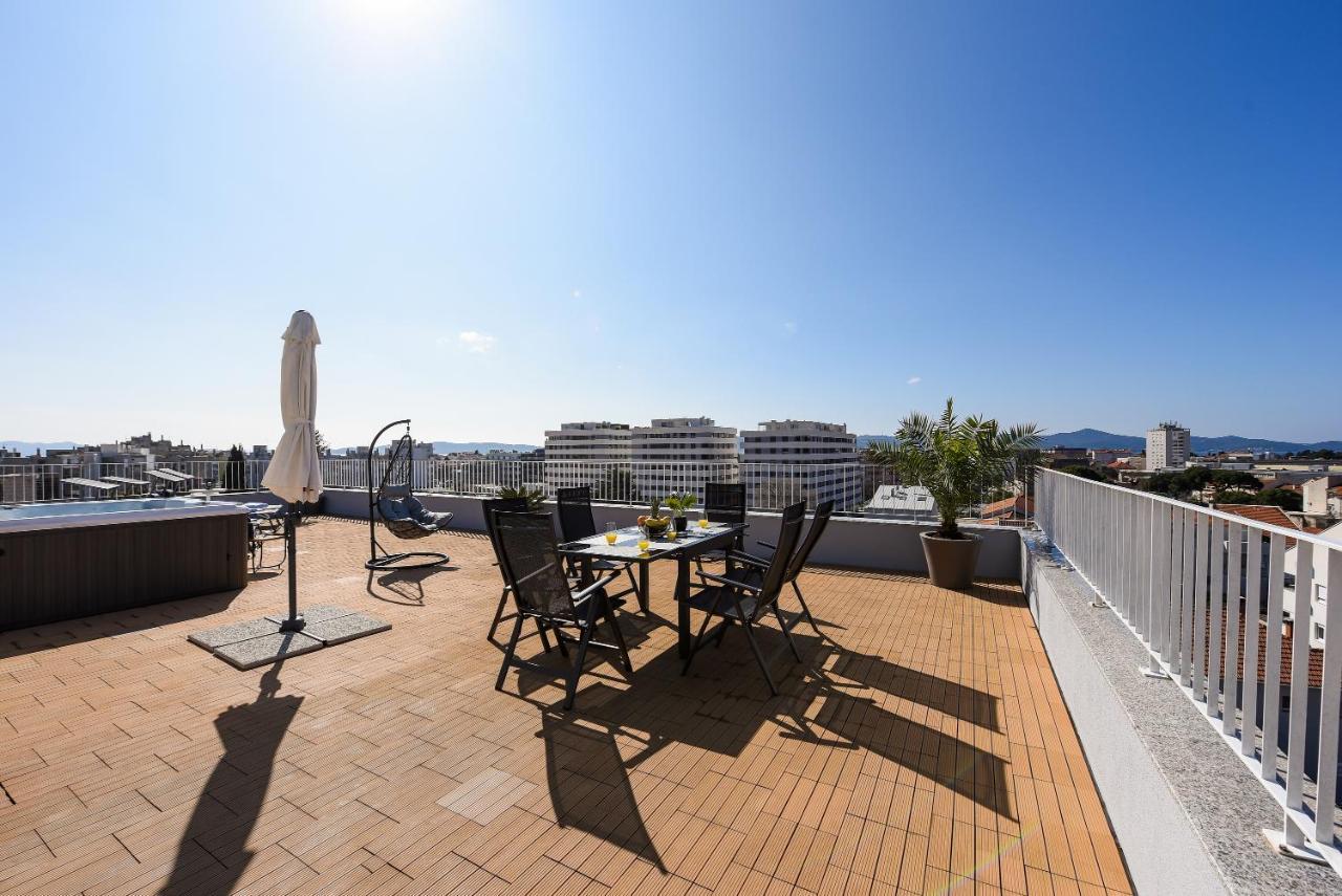 Ferienwohnung Zadar Sunset Penthouse With Spectacular View And Jacuzzi Exterior foto