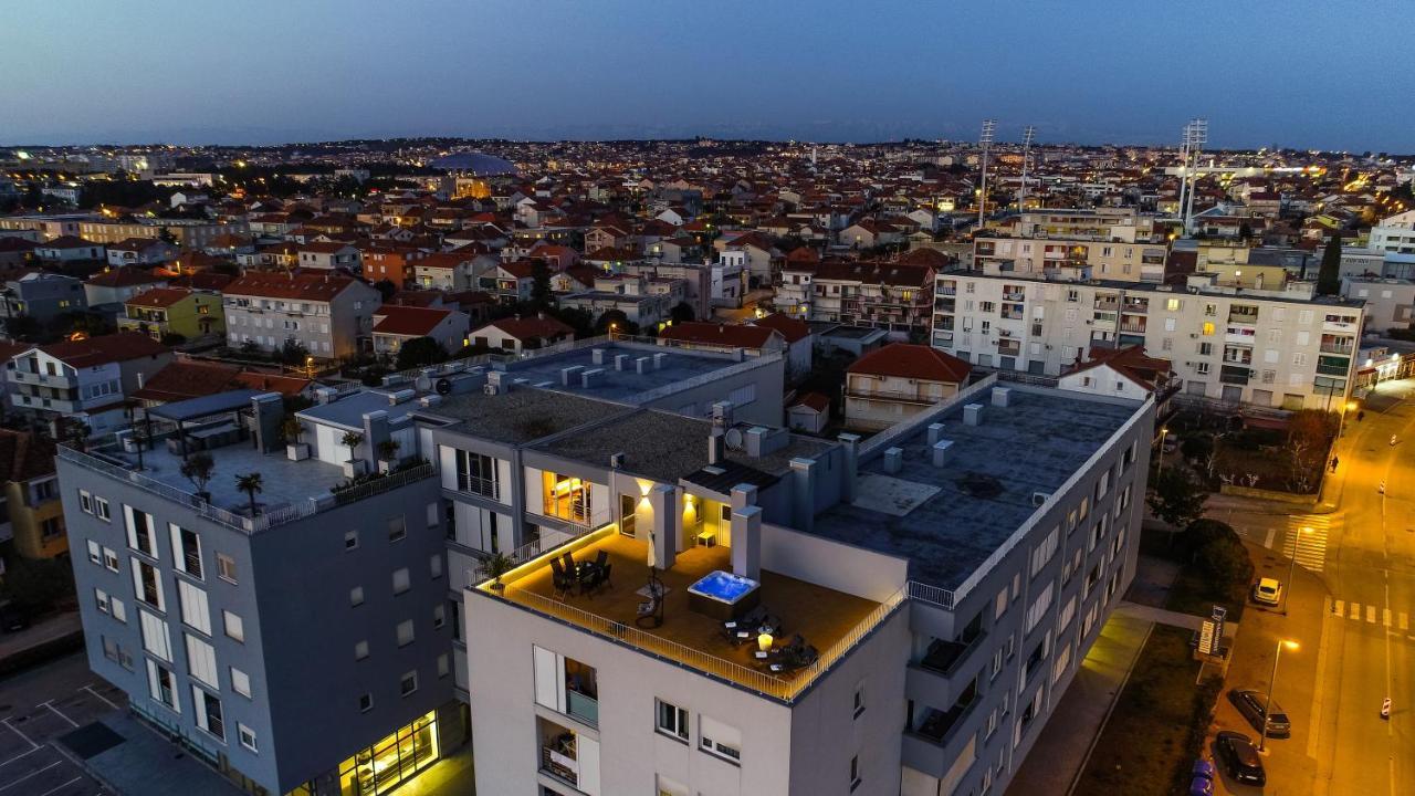 Ferienwohnung Zadar Sunset Penthouse With Spectacular View And Jacuzzi Exterior foto