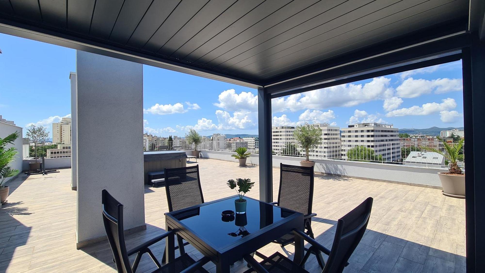 Ferienwohnung Zadar Sunset Penthouse With Spectacular View And Jacuzzi Exterior foto