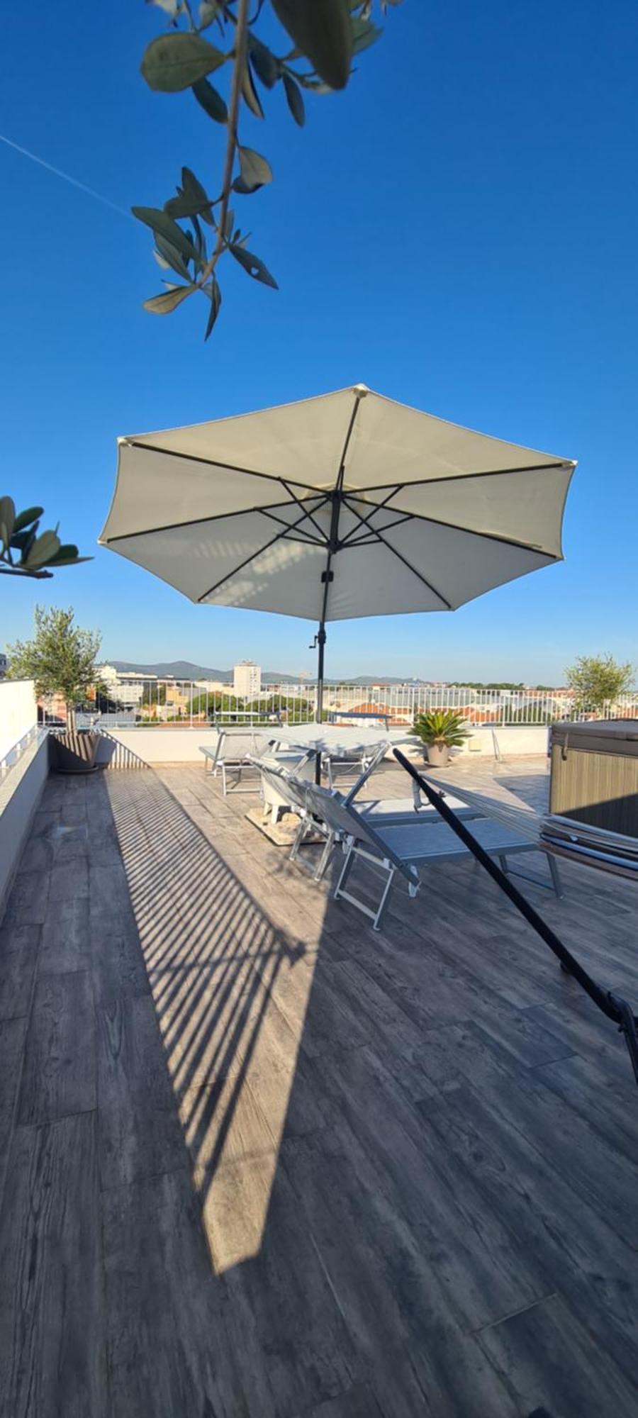 Ferienwohnung Zadar Sunset Penthouse With Spectacular View And Jacuzzi Exterior foto