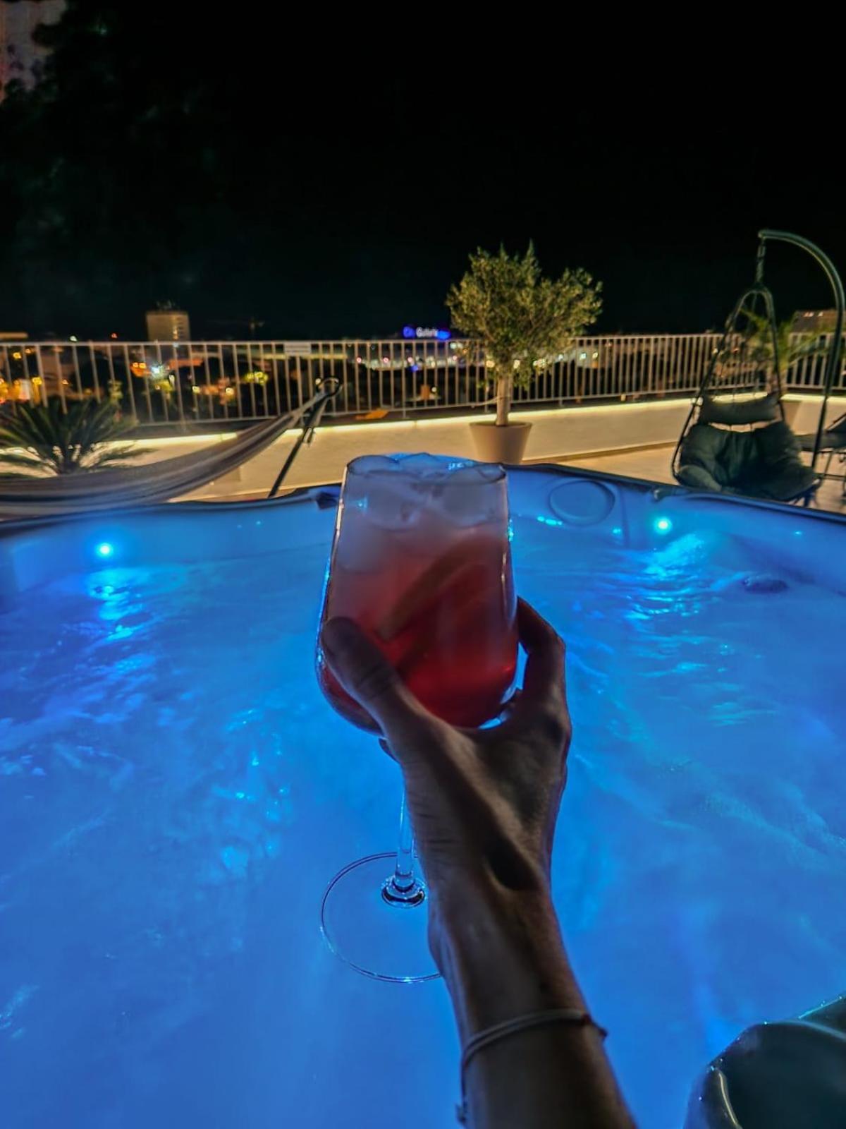 Ferienwohnung Zadar Sunset Penthouse With Spectacular View And Jacuzzi Exterior foto
